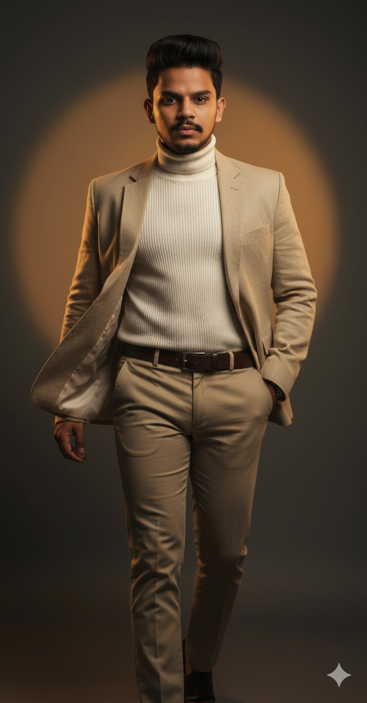 Female portrait with soft lighting and blurred background