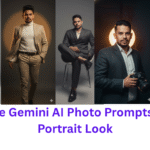 Side profile portrait with cinematic lighting effect